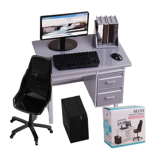 Puppenhaus Möbel | Miniatur Computer Spielzeug - Funktionszubehör Als Fotoaccessoires Für Kinder - Spielideen Bei Regenwetter, Für Klassenzimmer, Feste & Zuhause Puppenhaus Möbel | Miniatur Computer Spielzeug - Funktionszubehör Als Fotoaccessoires Für Kinder - Spielideen Bei Regenwetter, Für Klassenzimmer, Feste & Zuhause von Generisch