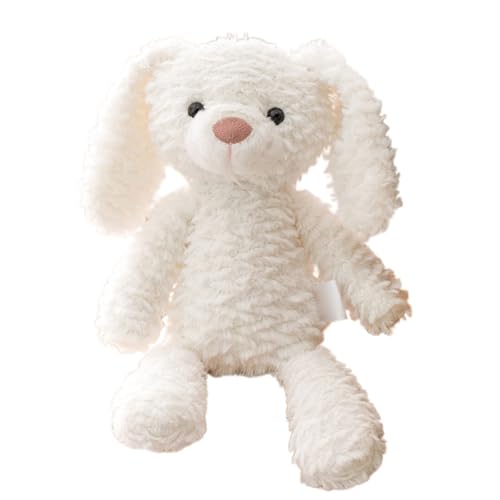Puppenhaus Spielzeug-Tierpuppe mit Langen Beinen, um Kinder beruhigen. Schlafende Puppe, süße Geburtstagspuppe. Puppenbett Holz (B, 35cm) von Generisch