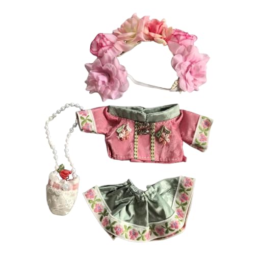 Puppenhaus Zubehör 1/12 Traditionelle, handgefertigte Stoffpuppe im antiken Stil, modische Puppenkleidung, Outfit für 17 cm große Puppen, weiche Stoff-Spielkleidung, süßes Puppenwagen Buggy (16X6cm) Puppenhaus Zubehör 1/12 Traditionelle, handgefertigte Stoffpuppe im antiken Stil, modische Puppenkleidung, Outfit für 17 cm große Puppen, weiche Stoff-Spielkleidung, süßes Puppenwagen Buggy (16X6cm) von Generisch