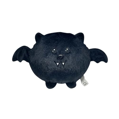 Puppenhaus Zubehör Holz Halloween Fledermaus Plüschpuppe Halloween Schwarze Fledermaus Plüschtier Weich Gefüllt Für Kinder Plüsch Fledermaus Plüschtier Halloween Fledermaus (Black, 30X15CM) von Generisch