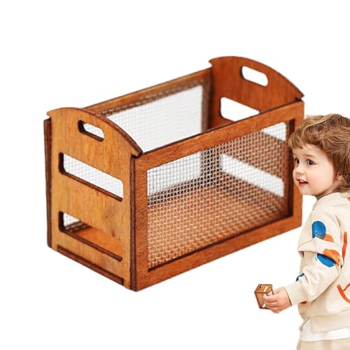 Puppenhaus winzige Körbe, Puppenhaus Miniaturkorb | Exquisite kleine Holzdekorationsmöbel Ornament - Miniatur -Szenenmodell, kleines Hausmodell für Mädchen, Kinderdekoration Puppenhaus winzige Körbe, Puppenhaus Miniaturkorb | Exquisite kleine Holzdekorationsmöbel Ornament - Miniatur -Szenenmodell, kleines Hausmodell für Mädchen, Kinderdekoration von Generisch
