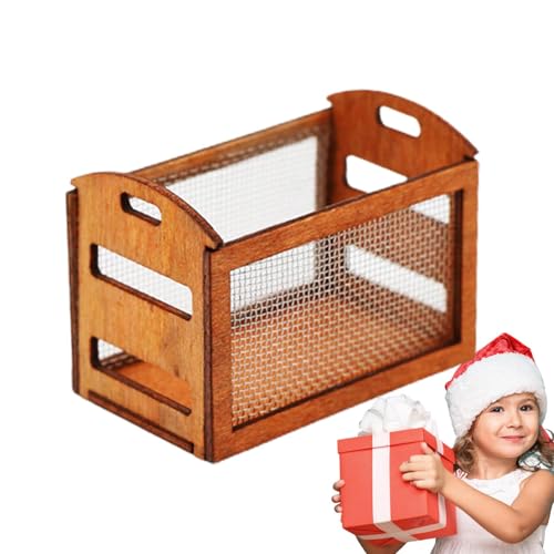 Puppenhaus winzige Körbe, Puppenhaus Miniaturkorb - Exquisite kleine Holzdekorationsmöbel Ornament | Miniatur -Szenenmodell, kleines Hausmodell für Mädchen, Kinderdekoration Puppenhaus winzige Körbe, Puppenhaus Miniaturkorb - Exquisite kleine Holzdekorationsmöbel Ornament | Miniatur -Szenenmodell, kleines Hausmodell für Mädchen, Kinderdekoration von Generisch