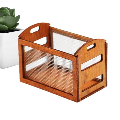 Puppenhaus winzige Körbe, Puppenhaus Miniaturkorb | Kleine dekorative Möbelverzierungen,Kleines Hausmodell, Puppenhaus Küchenzubehör Dekoration für Kinder, Mädchen Puppenhaus winzige Körbe, Puppenhaus Miniaturkorb | Kleine dekorative Möbelverzierungen,Kleines Hausmodell, Puppenhaus Küchenzubehör Dekoration für Kinder, Mädchen von Generisch