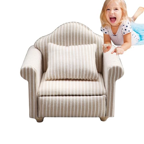 Puppenhaussofa, Puppenhaus-Sofa Puppenhaus-Couch, Realistische Minimöbel Für Puppenhaus,Exquisite Puppenhausmöbel, Sichere Miniaturmöbel Für Puppenhaus, Kinder, Junge Puppenhaussofa, Puppenhaus-Sofa Puppenhaus-Couch, Realistische Minimöbel Für Puppenhaus,Exquisite Puppenhausmöbel, Sichere Miniaturmöbel Für Puppenhaus, Kinder, Junge von Generisch