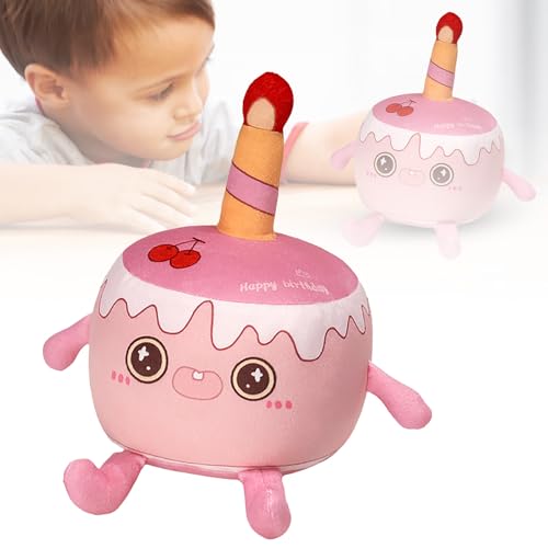 Puppenkleider Weiches und kuscheliges Spielzeug in Kuchenform, Perfekter Geburtstag für Kinder. Entzückendes Plüschtier im Dessert-Stil, ideale Party oder Dekoration. Puppenkleider ( One Size) von Generisch