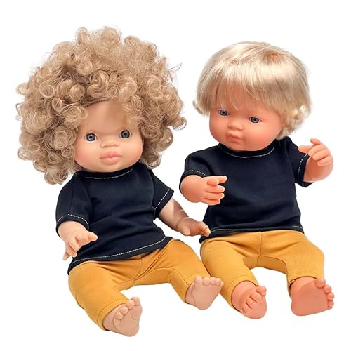 Puppenkleidung 33 cm, 36 cm, 38 cm, T-Shirt und Leggings, Geschenk für EIN Kind, Geschenk für EIN Mädchen, 100 % Baumwolle, Puppenkleidung, handgefertigtes Produkt Puppenkleidung 33 cm, 36 cm, 38 cm, T-Shirt und Leggings, Geschenk für EIN Kind, Geschenk für EIN Mädchen, 100 % Baumwolle, Puppenkleidung, handgefertigtes Produkt von Generisch