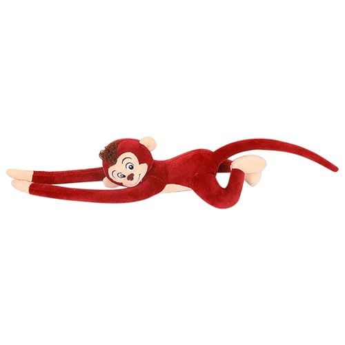 Puppenkleidung 43 cm Junge Entzückendes langes Affenspielzeug, süßer Kleiner AFFE, Stofftier, perfektes Kuscheltier für Kinder und Erwachsene, weicher Stoff Puppenkleidung 43 cm Junge (D, 70cm) von Generisch