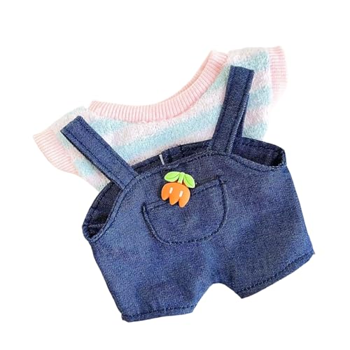 Puppenkleidung - Outfit | Zubehör für Puppe | Hat Shirt Weste Hosen Krawatte Rucksackgläser Mailman Set Puppenzubehör Dress -up Puppenkleidung - Outfit | Zubehör für Puppe | Hat Shirt Weste Hosen Krawatte Rucksackgläser Mailman Set Puppenzubehör Dress -up von Generisch