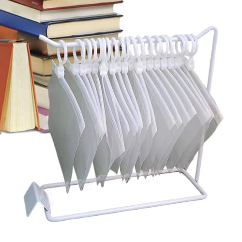 Puppenkleidung Rack - Miniaturhaus Accessoires Lagerorganisator für Puppenkostüme, winziger Kleidungshalter mit Rollenspielen, das Spiel für Mädchen 8,46 × 2,75 × 7,87 Zoll von Generisch
