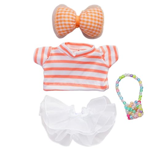 Puppenkleidung für Labub, 2025 neues 17 cm Puppen-Outfit-Set, bezaubernde Puppenkleidung, Luxus-Accessoires, High-End-Mode Puppenkleidung für Labub, 2025 neues 17 cm Puppen-Outfit-Set, bezaubernde Puppenkleidung, Luxus-Accessoires, High-End-Mode von Generisch