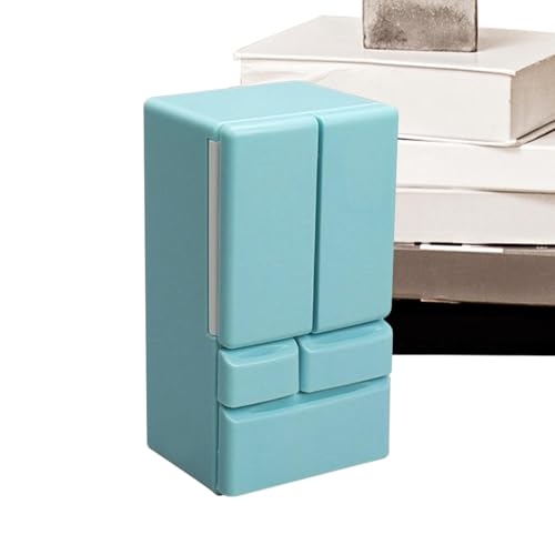 Puppenkühlschrank, Puppenhaus Kühlschrank | 1:12 Skala kreativer Doppel -Türkühlschrank,Stellen Sie Sich die Spielszene vor, Spielzeugküchenprodukte, Puppenhauszubehör zur Dekoration Puppenkühlschrank, Puppenhaus Kühlschrank | 1:12 Skala kreativer Doppel -Türkühlschrank,Stellen Sie Sich die Spielszene vor, Spielzeugküchenprodukte, Puppenhauszubehör zur Dekoration von Generisch