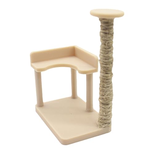 Puppenmöbel,Kleines Katzen-Kletterbaummodell,1:12 Miniatur-Katzenkletterer|Winzige Möbel, Katzen-Klettergestell-Modell, Bauernhoftiere, Spielzeug, Puppenhaus-Zubehör für Haustier-Szenen-Modell Puppenmöbel,Kleines Katzen-Kletterbaummodell,1:12 Miniatur-Katzenkletterer|Winzige Möbel, Katzen-Klettergestell-Modell, Bauernhoftiere, Spielzeug, Puppenhaus-Zubehör für Haustier-Szenen-Modell von Generisch