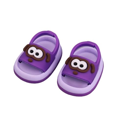 Puppenschuhe für 17 cm große Puppe, niedliche Mini-Schuhe, Zubehör für 17 cm große Puppen, sitzend, stehend, Kunststoff, bunt, niedlich, kleine Schuhe, Outfit-Zubehör (1 Paar, keine Puppen) von Generisch