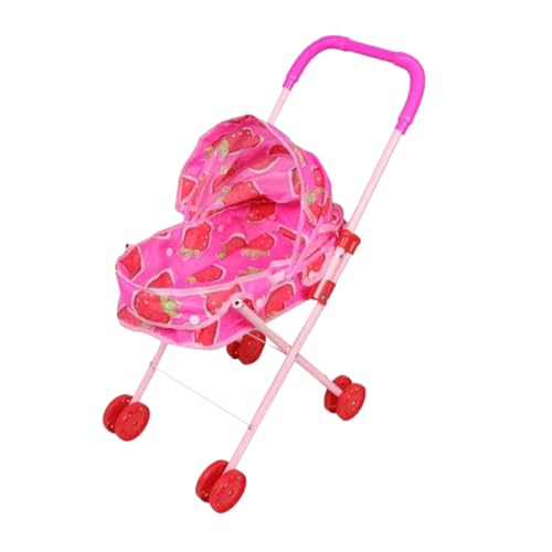 Puppenwagen, Kinderwagen Mit Sonnendach | Klappbarer Spielzeug Kinderwagen,Für Babys Mädchen Haus Reise Geburtstag Schule Outdoor Puppenwagen, Kinderwagen Mit Sonnendach | Klappbarer Spielzeug Kinderwagen,Für Babys Mädchen Haus Reise Geburtstag Schule Outdoor von Generisch