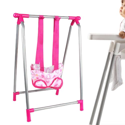 Puppenwagen, Puppen, Puppenbuggy Zusammenklappbar, Rollenspielwagen Für Kinder, Babypuppenwagen Für Mädchen Und Im Alter Von 2+ von Generisch