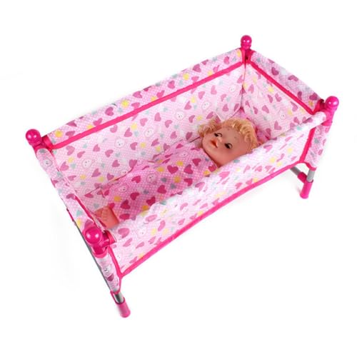 Puppenwagen, Puppen, Puppenbuggy Zusammenklappbar, Rollenspielwagen Für Kinder, Babypuppenwagen Für Mädchen Und Im Alter Von 2+ von Generisch