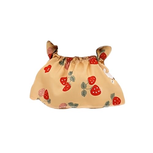 Puppenwagen Holz das süße, Bedruckte, um den hängende Kleid schafft einen einzigartigen verspielten Stil verleiht Kinderspielzeug eine schöne Note! Puppenhaus Zubehör 1/12 (C, One Size) von Generisch