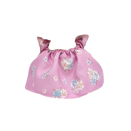 Puppenwagen Holz das süße, Bedruckte, um den hängende Kleid schafft einen einzigartigen verspielten Stil verleiht Kinderspielzeug eine schöne Note! Puppenhaus Zubehör 1/12 (H, One Size) von Generisch