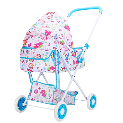 Puppenwagen - Kinderwagenpuppen | Spielzeugwagen, Multipurpose-Spielwagen Baby High Stuhl, wiederverwendbares hochfestes Rahmen Kindergarten Spielzeug Kinderwagen Realistisch vorgetäuscht, DASS das Puppenwagen - Kinderwagenpuppen | Spielzeugwagen, Multipurpose-Spielwagen Baby High Stuhl, wiederverwendbares hochfestes Rahmen Kindergarten Spielzeug Kinderwagen Realistisch vorgetäuscht, DASS das von Generisch