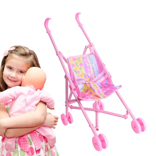 Puppenwagen - Rollenspiel Spielzeug Für Kleinkinder - Niedlicher Interaktiver Puppenwagen Für Rollenspiele Zu Hause Im Kindergarten Und Spielgruppe Puppenwagen - Rollenspiel Spielzeug Für Kleinkinder - Niedlicher Interaktiver Puppenwagen Für Rollenspiele Zu Hause Im Kindergarten Und Spielgruppe von Generisch