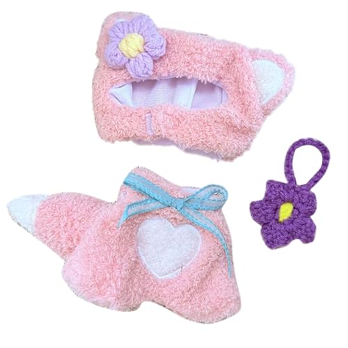Puppenzubehör Baby Modepuppenkleidungs-Outfit für 17 cm große Puppen, weiche Spielkleidung Stoff, süßes Anziehkostüm, Zubehör für Kinder Mädchen, Rollenspiele für drinnen draußen Zubehör (16X6cm) Puppenzubehör Baby Modepuppenkleidungs-Outfit für 17 cm große Puppen, weiche Spielkleidung Stoff, süßes Anziehkostüm, Zubehör für Kinder Mädchen, Rollenspiele für drinnen draußen Zubehör (16X6cm) von Generisch