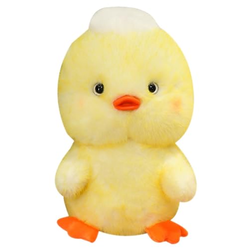 Puppenzubehör Holz Warten Sie auf die Puppe Warten Sie auf Mich Zweifarbiges Samtgelbes Kinderpuppe Geburtstag Puppenhaus Puppen (B, One Size) von Generisch