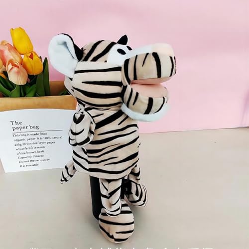 Puppenzubehör Nilpferd-Puppenspielzeug für Kinder. Interaktive Handpuppe zum Geschichtenerzählen für Vorschulaufführungen. Beweglicher Mund für Eltern-Kind-Spiele. Perfekt für Puppenhaus (G, 35cm) Puppenzubehör Nilpferd-Puppenspielzeug für Kinder. Interaktive Handpuppe zum Geschichtenerzählen für Vorschulaufführungen. Beweglicher Mund für Eltern-Kind-Spiele. Perfekt für Puppenhaus (G, 35cm) von Generisch