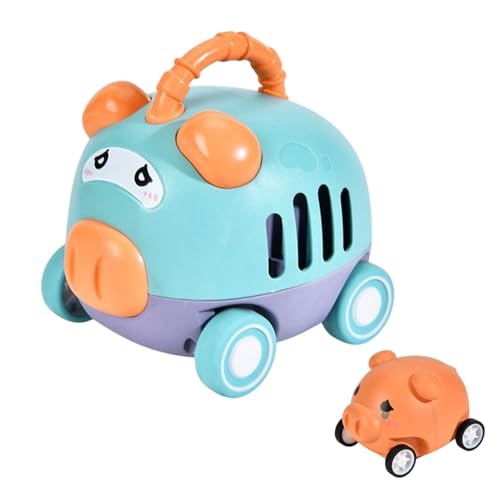 Push Car Toy, Inertia Vehicle, 4.33x4.33x3.54inches, Animal Slider, Friction Powered, Cute Design, ABS Material, Compact Build, for Motor Skill Trainer, Child Activity, Boys Girls Push Car Toy, Inertia Vehicle, 4.33x4.33x3.54inches, Animal Slider, Friction Powered, Cute Design, ABS Material, Compact Build, for Motor Skill Trainer, Child Activity, Boys Girls von Generisch