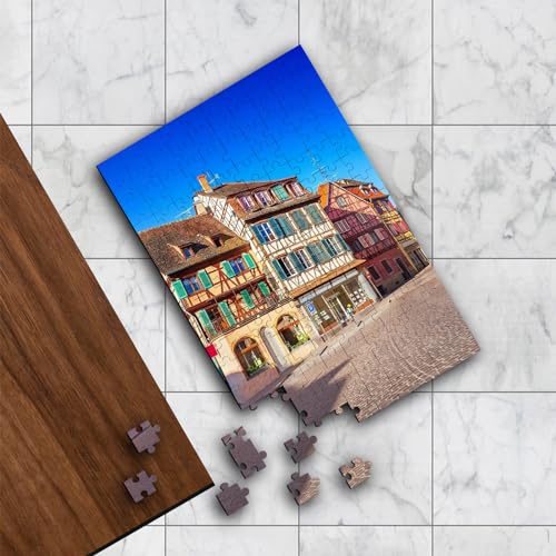 Puzzle 120/500/1000 Teile Erwachsene Personalisiertes Puzzle mit eigenem Foto Selbst Gestalten Foto Geschenke Weihnachten Geburtstag Geschenke (120 Teile) von Generisch