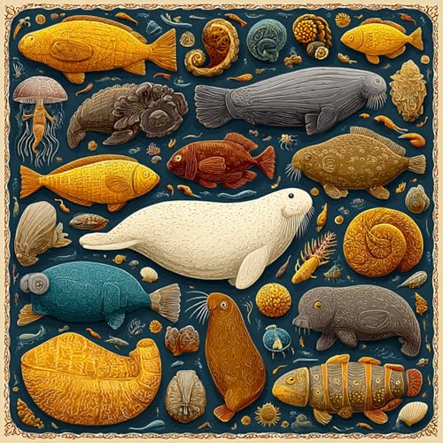 Puzzle 1500 Teile Erwachsene, Meeresleben Serie, Klassische Puzzles, Pädagogisches Spiel Herausforderung Spielzeug, Puzzlespiele für Die Ganze Familie(1500PCS) von Generisch