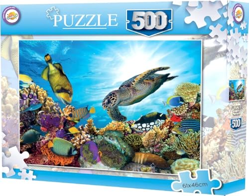 Puzzle 62000320 - Tauchspaß Unterwasser - 500 Teile Puzzle 62000320 - Tauchspaß Unterwasser - 500 Teile von Generisch