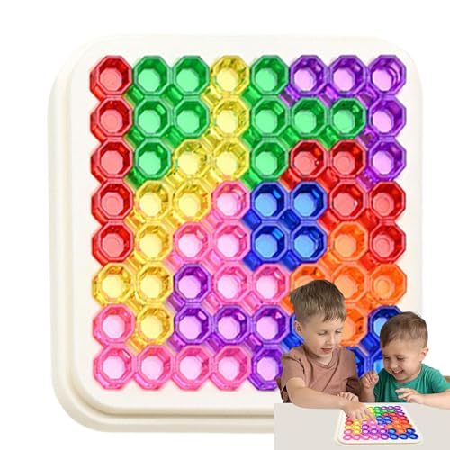 Puzzle Board Game, Travel-Friendly Brain Teaser, Fun & Educational Logic Puzzle, Colorful Interactive Challenge, Hand-Eye Coordination Toy Ages 6+ for Unisex Puzzle Board Game, Travel-Friendly Brain Teaser, Fun & Educational Logic Puzzle, Colorful Interactive Challenge, Hand-Eye Coordination Toy Ages 6+ for Unisex von Generisch