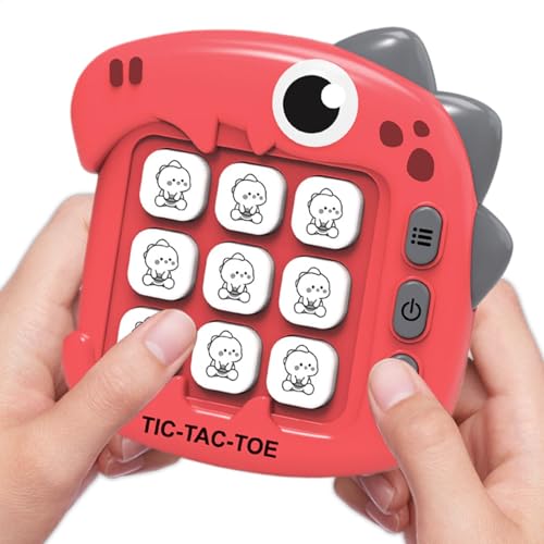 Puzzle Console Game, Brain Teaser Toy, Interactive Travel Game, ABS Material, Multi-Mode Play, Sound Feedback Feature, 5.5x3 Inches Blue 1 Unit, Road Trips Family Bonding, Resistant von Generisch