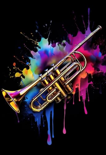 Puzzle Erwachsene 1000 Teile, Klassisches Modeinstrumenten-Musikfestival, Klassische Puzzles, Pädagogisches Spiel Herausforderung Spielzeug, Puzzlespiele für Die Ganze Familie von Generisch