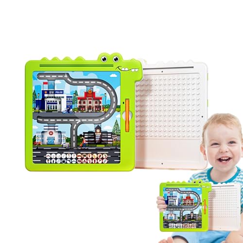 Puzzle-Labyrinth-Spiele, Magnetisches Labyrinth-Brett - Labyrinth-Gehirnspiel, passendes Brett, sensorisches Spielzeug - Hand-Auge-Koordination, pädagogisches Hilfsmittel für Kinder, Mädchen, Vorsch Puzzle-Labyrinth-Spiele, Magnetisches Labyrinth-Brett - Labyrinth-Gehirnspiel, passendes Brett, sensorisches Spielzeug - Hand-Auge-Koordination, pädagogisches Hilfsmittel für Kinder, Mädchen, Vorsch von Generisch