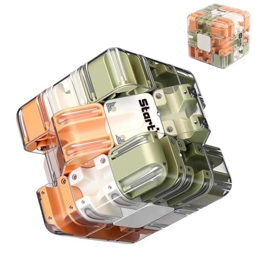 Puzzle Maze Cube, Großes Labyrinths, 3D-Puzzles-Labyrinth-Würfel: Spannendes Denkspiel und räumliches Logikspiel, Puzzle-Labyrinth-Würfel-Geschenk für Kinder und Erwachsene Puzzle Maze Cube, Großes Labyrinths, 3D-Puzzles-Labyrinth-Würfel: Spannendes Denkspiel und räumliches Logikspiel, Puzzle-Labyrinth-Würfel-Geschenk für Kinder und Erwachsene von Generisch