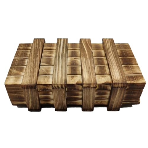 Puzzle Safe Box Holz Geld Puzzle Boxen Holz Puzzle Boxen Holz 3D Geschenk Holzkiste mit Geheimfächern Holzbox Brain Teaser Perfekte und passende Geschenke von Generisch