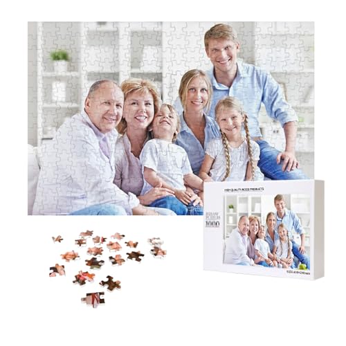 Generisch Puzzle Foto Personalisiert 1000 Teile, Custom Puzzle Selbst Gestalten mit Foto 300/500/1000 für Paare Valentinstag Graduierung Hochzeit Geburtstag Generisch Puzzle Foto Personalisiert 1000 Teile, Custom Puzzle Selbst Gestalten mit Foto 300/500/1000 für Paare Valentinstag Graduierung Hochzeit Geburtstag von Generisch