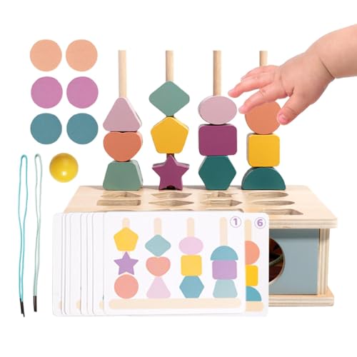 Puzzle-Set Zahlen aus - Sortierspiel für Kinder, Sorter Toy Babys | Sequenzierung des Sorter Classic Sorter Matching Schnürperlen Spielzeug von Generisch