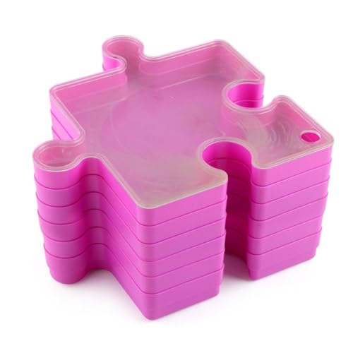 Puzzle Sortiertabletts - Puzzle Sort Stapelbare Tabletts Deckel - Hochwertige Aufbewahrungsbox | Rätsel Mit Leichtigkeit Organisieren Und Sortieren Puzzle Sortiertabletts - Puzzle Sort Stapelbare Tabletts Deckel - Hochwertige Aufbewahrungsbox | Rätsel Mit Leichtigkeit Organisieren Und Sortieren von Generisch