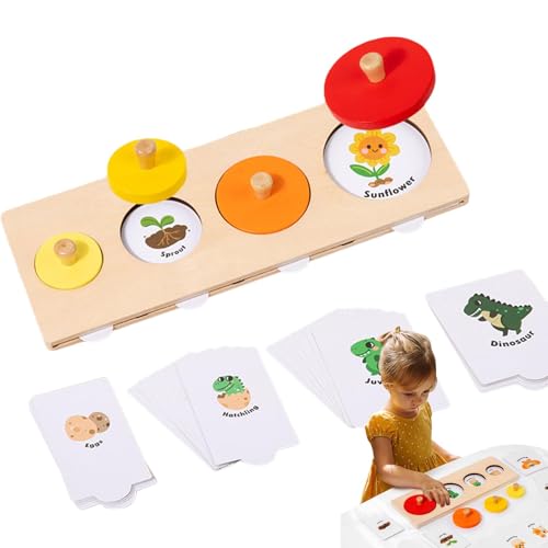 Puzzle Spielzeug für Kinder, Puzzle Spielzeug für Kinder - Passendes Tierlernspielzeug,Karten Feinmotorik Kinderspielzeug Farbsortierung Lernspielzeug Puzzle Spielzeug für Kinder, Puzzle Spielzeug für Kinder - Passendes Tierlernspielzeug,Karten Feinmotorik Kinderspielzeug Farbsortierung Lernspielzeug von Generisch