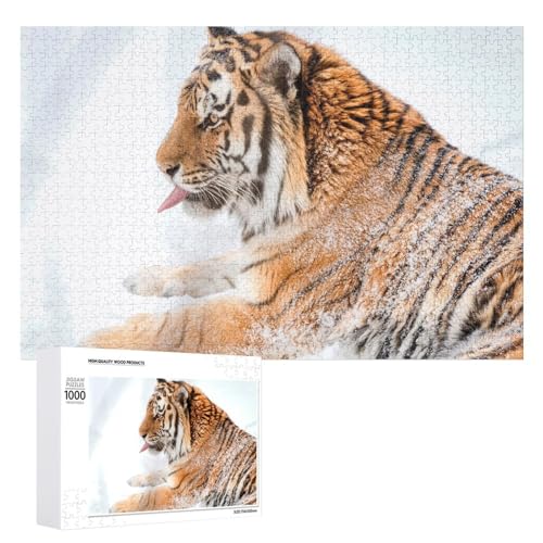 Puzzle Tiger 1000 Teile zur Entspannung Geschenk für jedes Alter von Generisch