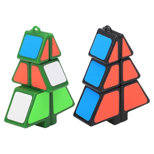 Puzzle-Würfel, Würfelanhänger | Weihnachtsbaumform Speed Cube 1X2X3 Weihnachtsbaumwürfel | Weihnachtsbaumschmuck Speed Tree Puzzle Puzzle Schlüsselanhänger Weihnachtsbaum glatt Puzzle-Würfel, Würfelanhänger | Weihnachtsbaumform Speed Cube 1X2X3 Weihnachtsbaumwürfel | Weihnachtsbaumschmuck Speed Tree Puzzle Puzzle Schlüsselanhänger Weihnachtsbaum glatt von Generisch