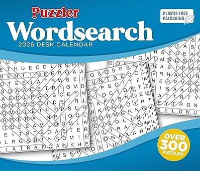 Puzzler 2026 Tageswortsuche Box Kalender, über 300 Puzzles, Desktop-Format Puzzler 2026 Tageswortsuche Box Kalender, über 300 Puzzles, Desktop-Format von Generisch