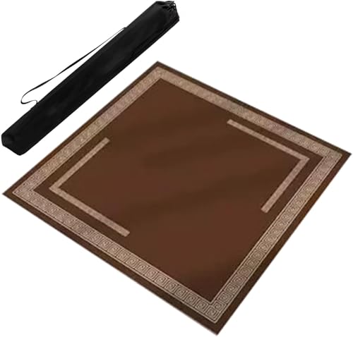 Quadratische Mahjong-Matte mit Tragetasche, rutschfest, Geräuschreduzierung, Poker, Zuhause, Party, Spieltischdecke Quadratische Mahjong-Matte mit Tragetasche, rutschfest, Geräuschreduzierung, Poker, Zuhause, Party, Spieltischdecke von Generisch