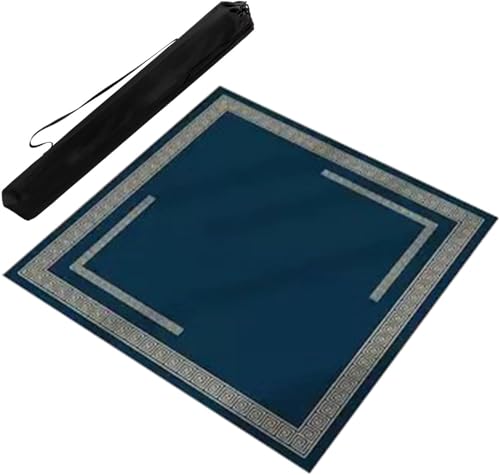 Quadratische Mahjong-Matte mit Tragetasche, rutschfest, Geräuschreduzierung, Poker, Zuhause, Party, Spieltischdecke Quadratische Mahjong-Matte mit Tragetasche, rutschfest, Geräuschreduzierung, Poker, Zuhause, Party, Spieltischdecke von Generisch