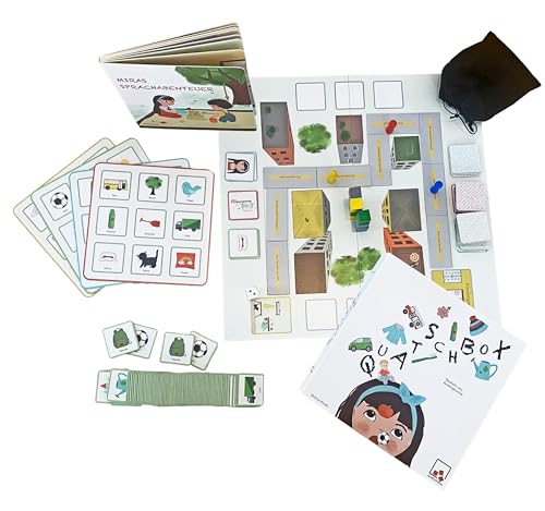 Quatschbox - DaZ: umfangreiches Sprachfördermaterial | Bilderbuch + Lernspiele für Kinder mit Deutsch als Zweitsprache | spielerisches Deutschlernen im Kindergarten und zu Hause von Generisch