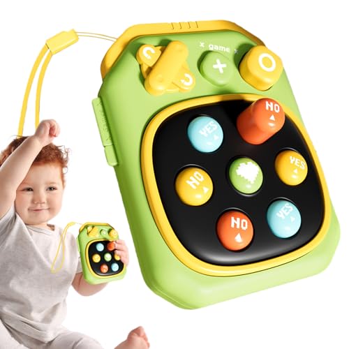 Quick Push Bubble Game, schnelles Push -Spiel,Schnelles Push -Konsolenspiel - Sinnesspielzeug für Kinder Teenager Erwachsene, Reiseaktivitäten für Stressabbau, Handheld Quick Push Bubble Game, schnelles Push -Spiel,Schnelles Push -Konsolenspiel - Sinnesspielzeug für Kinder Teenager Erwachsene, Reiseaktivitäten für Stressabbau, Handheld von Generisch