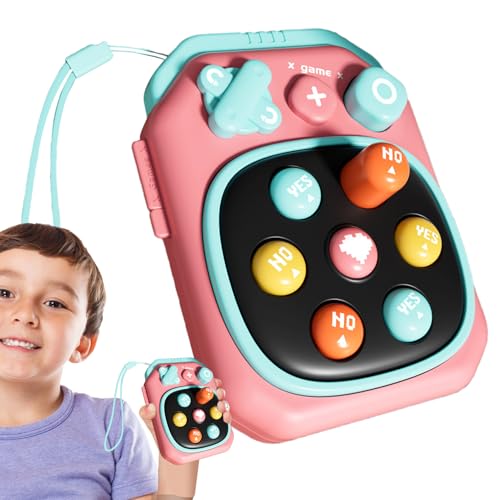 Quick Push Bubble Game, schnelles Push -Spiel | Schnelles Push Handheld Game,Sensorisches Spielzeug für Stressabbau, pädagogisches Handspielzeug für das Home -Klassenzimmer von Generisch