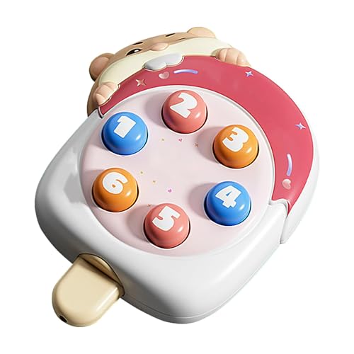Quick Push Game, Handheld Electronic Press Machine, Interactive Stress Relief Gadget for Kids, Fun Coordination Game, Engaging Handheld Activity for Motor Skills Development von Generisch